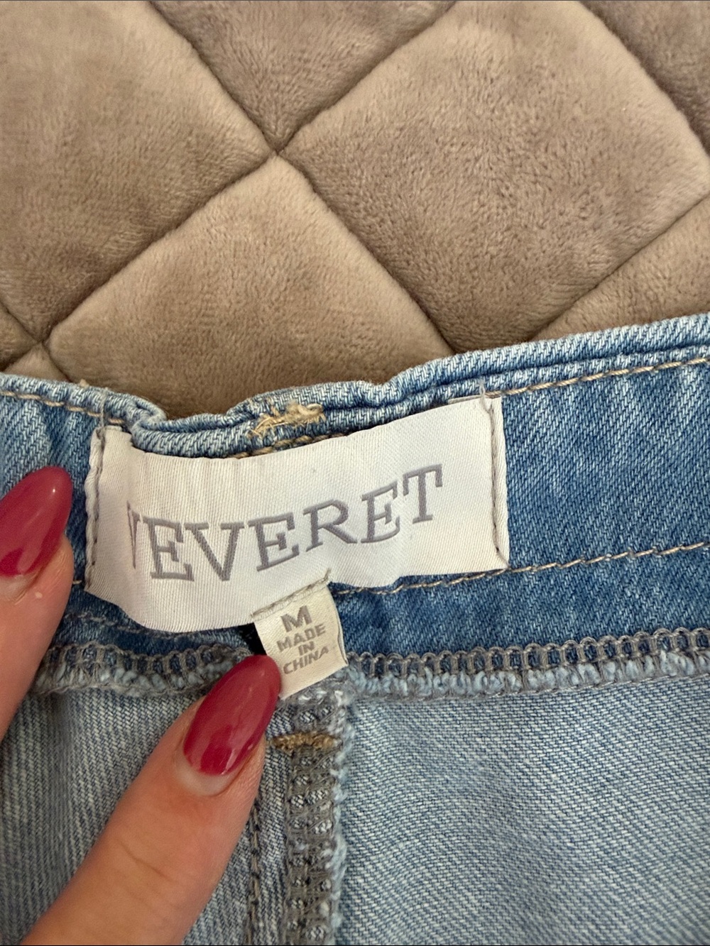 Light Blue Wide-Leg Women’s Jeans Ververet